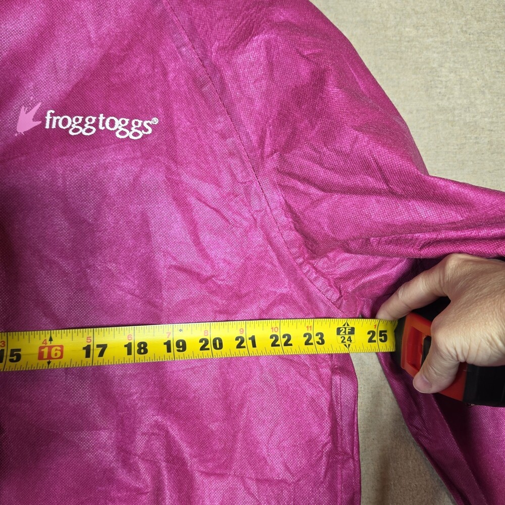 Frogg Toggs Breathable Rain Suit Women's XL Cherry/ Black Classic All-Purpose - Picture 6 of 16